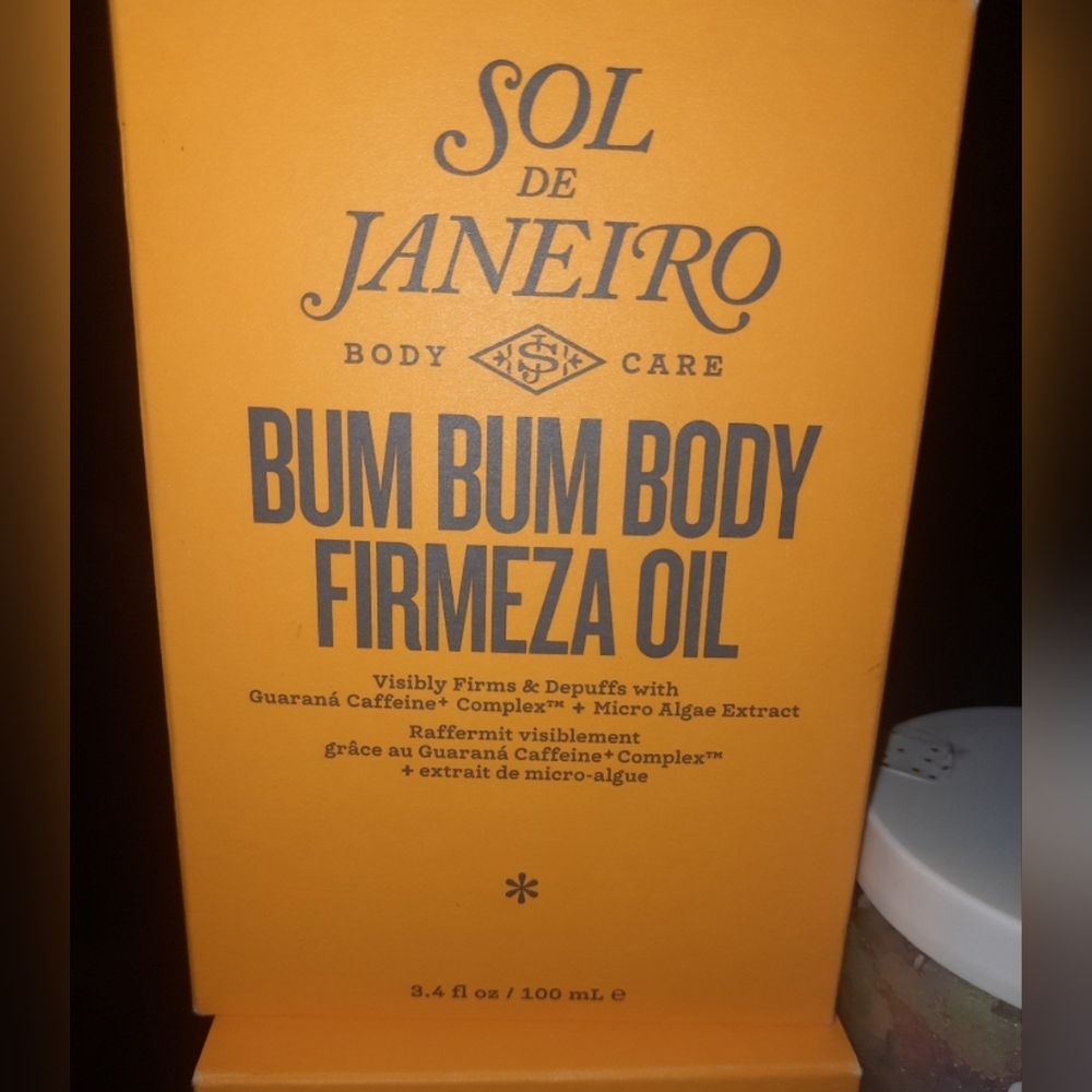 SOL DE JANEIRO BUM BUM BODY FIRMEZA OIL FULL SIZE 3.4 fl.oz**